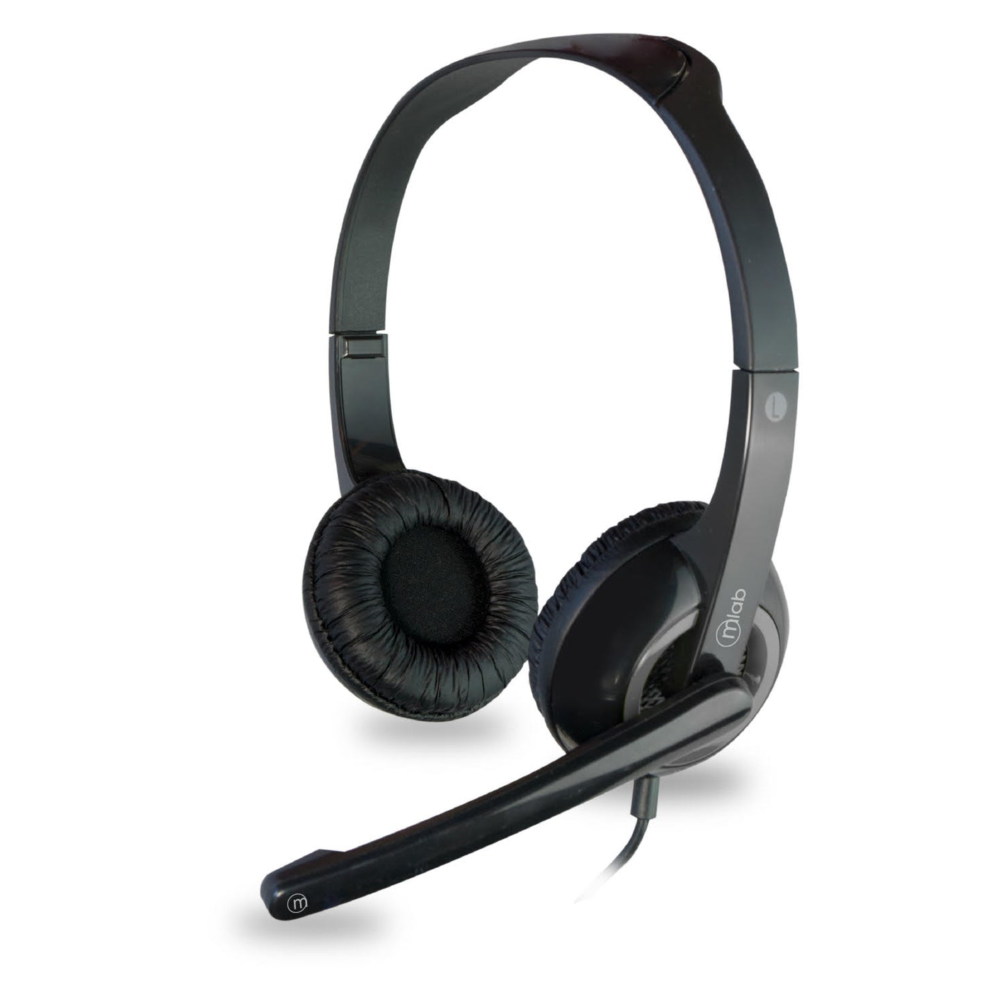 Audifono Con Microfono Talk Clear Microlab Negro – imagen 2