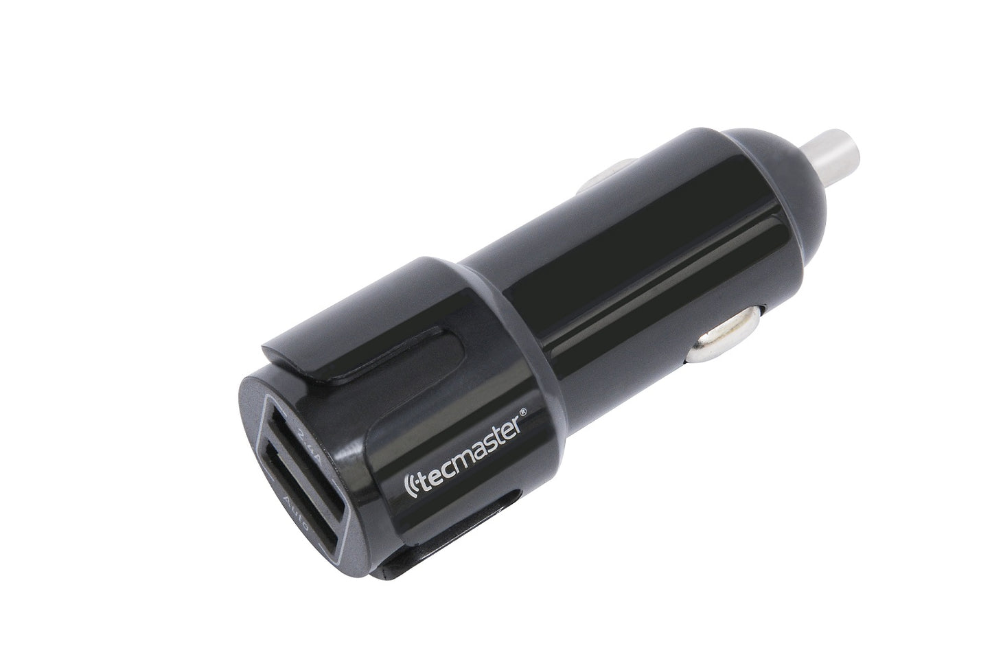 Cargador Auto Dual Usb Tecmaster 2.4a Tm-200507 Negro – imagen 2