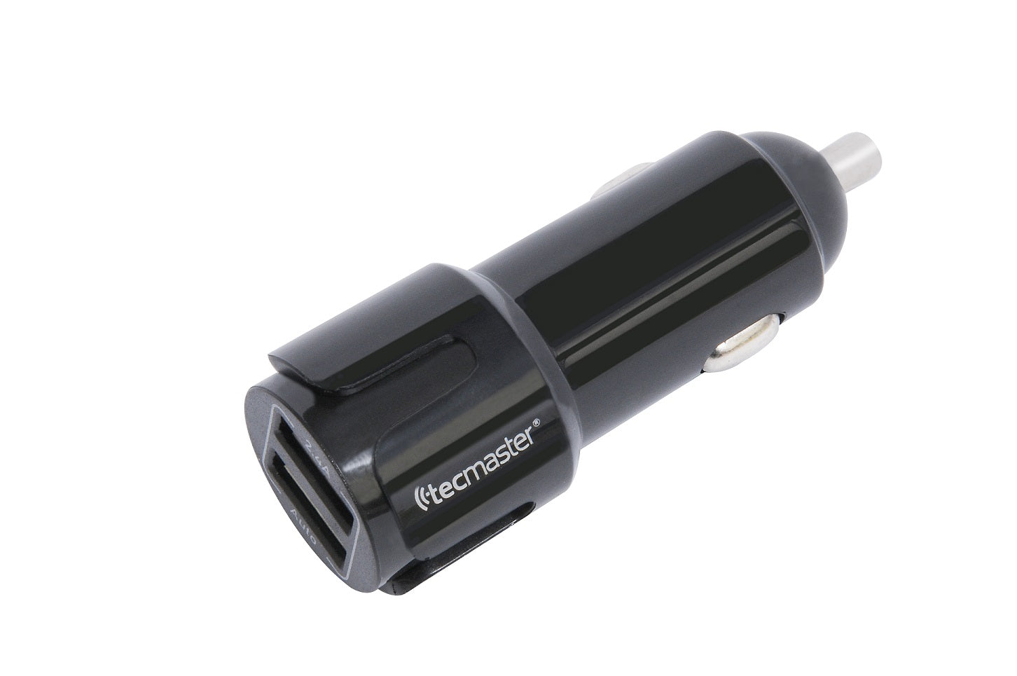Cargador Auto Dual Usb Tecmaster 2.4a Tm-200507 Negro – imagen 2