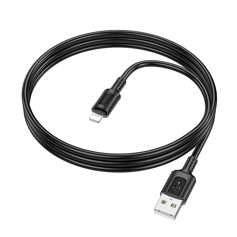 Cable Usb A Lightning Borofone Bx111 Negro – imagen 2