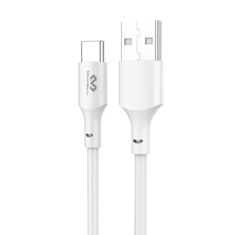 Cable Usb a Tipo C Miccell Vq-d126 Blanco – imagen 3