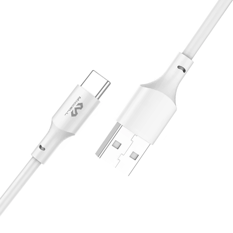 Cable Usb a Tipo C Miccell Vq-d126 Blanco