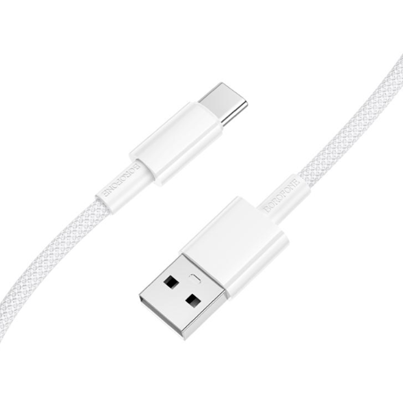 Cable Usb a Tipo C Borofone Bx117 1 Metro Blanco