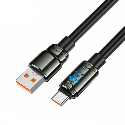 Cable Usb a Tipo C Hoco U143 1,2 Metro Negro