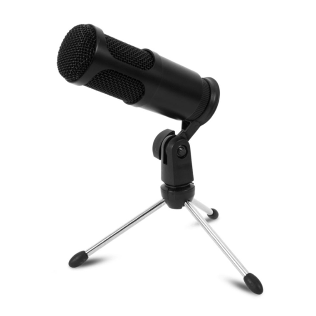 Micrófono Studio Usb Con Tripode Philco Negro