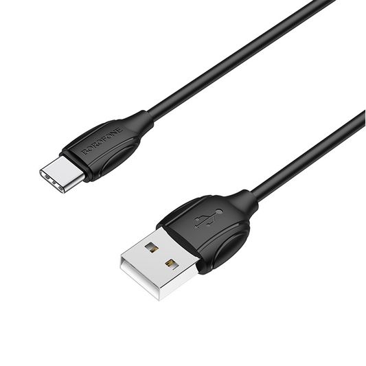 Cable Usb A Tipo C BX19 Borofone Negro