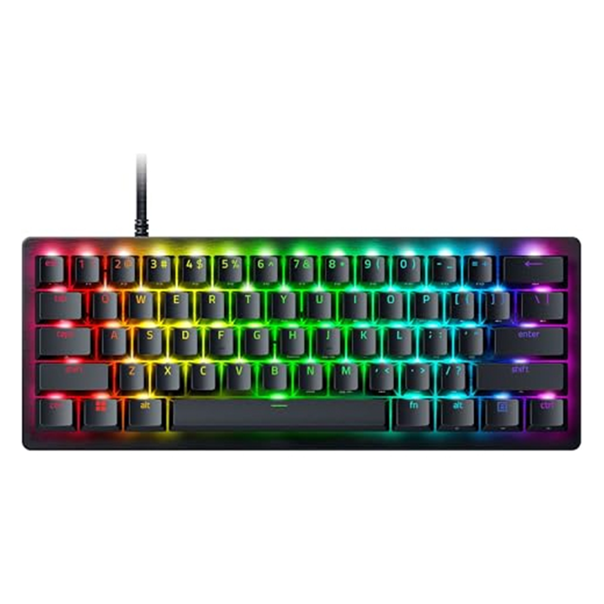 Teclado Gamer Razer Mecanico Huntsman V3 Pro Mini 60% Ingles Negro