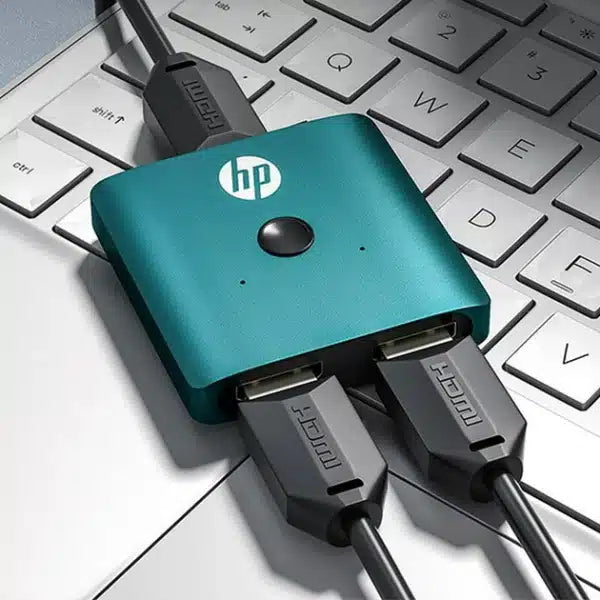 Hp Divisor Hdmi Bidireccional 2 en 1 Dhc-hd01v Azul – imagen 2