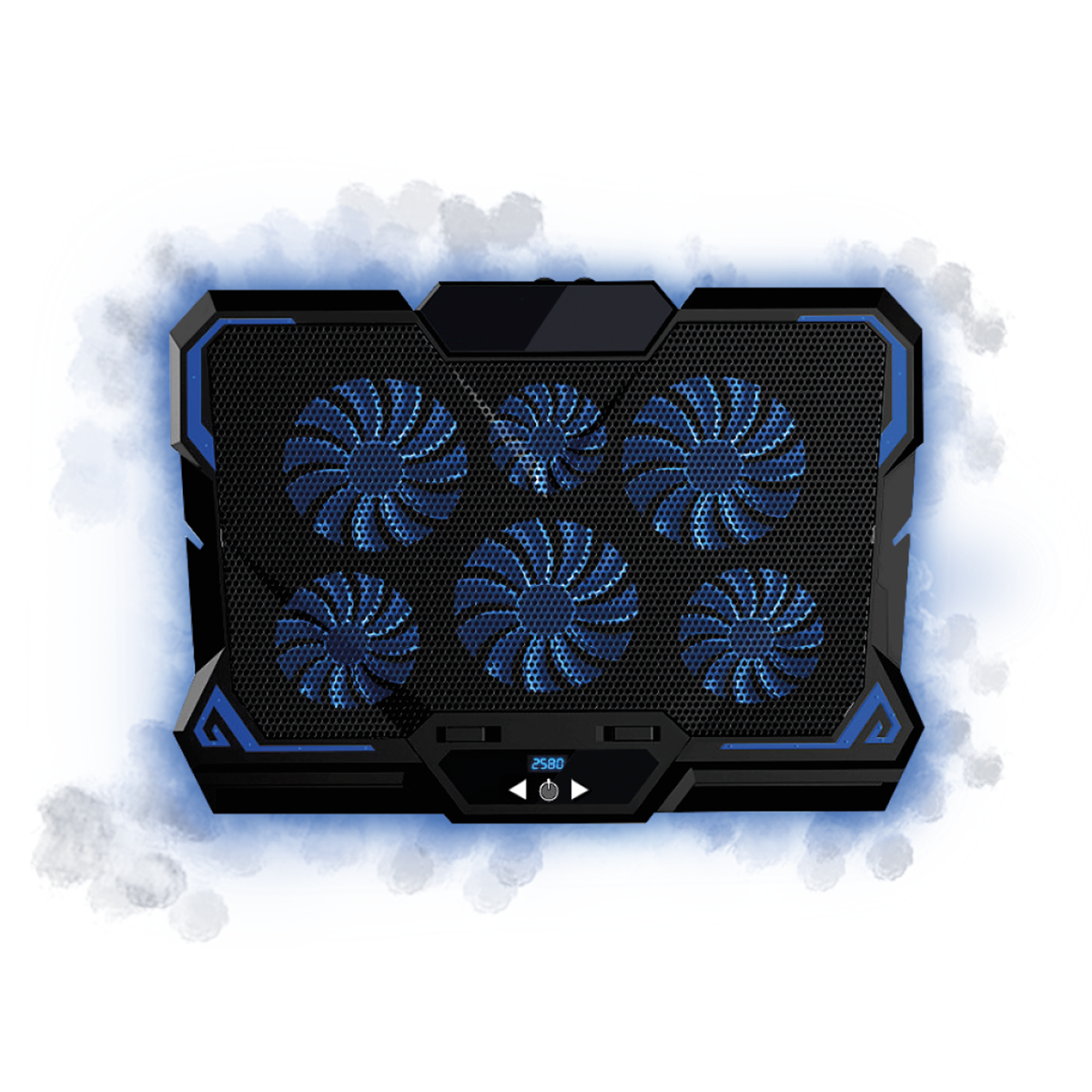 Ventilador Notebook Gamer Reptilex Pro 6 Aspas RX0025 Negro