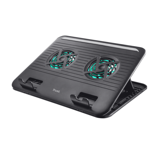 Ventilador Notebook Trust Cyclone 2 Negro