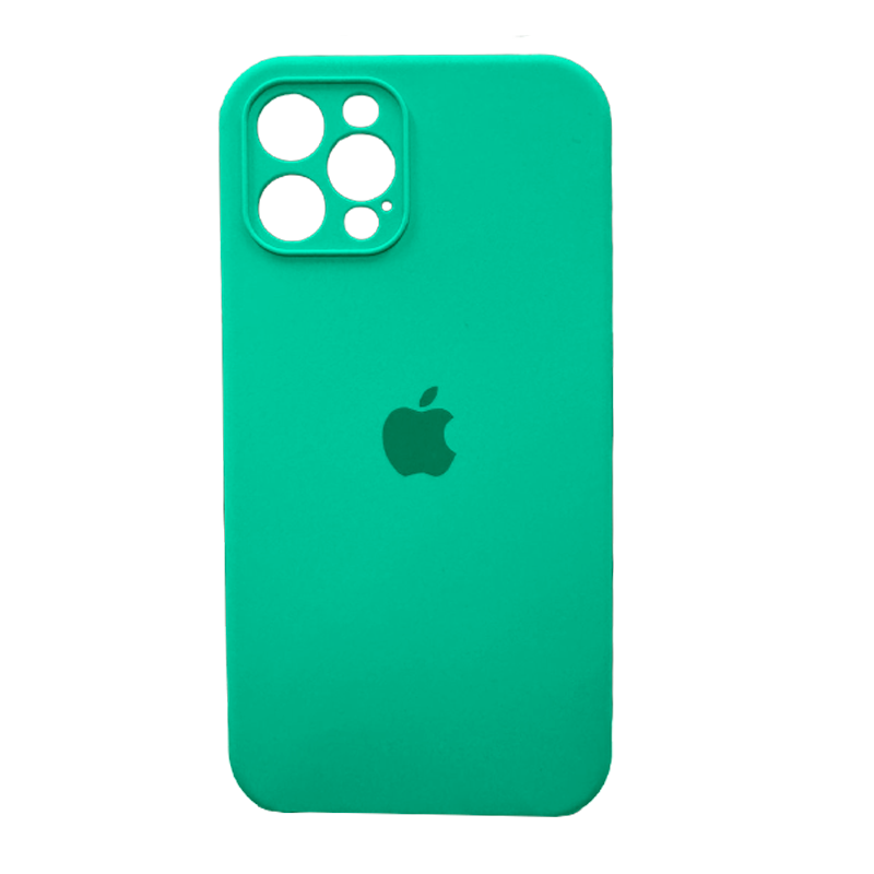 Carcasa Silicona Antideslizante Con Logo Iphone 12 Pro Colores – imagen 5