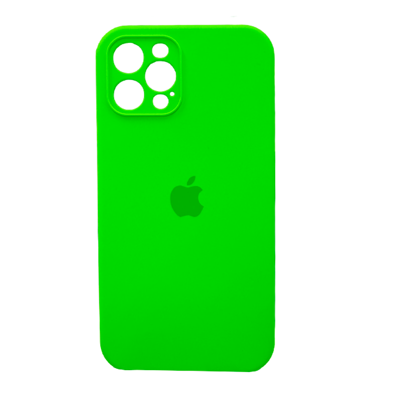Carcasa Silicona Antideslizante Con Logo Iphone 12 Pro Colores – imagen 4