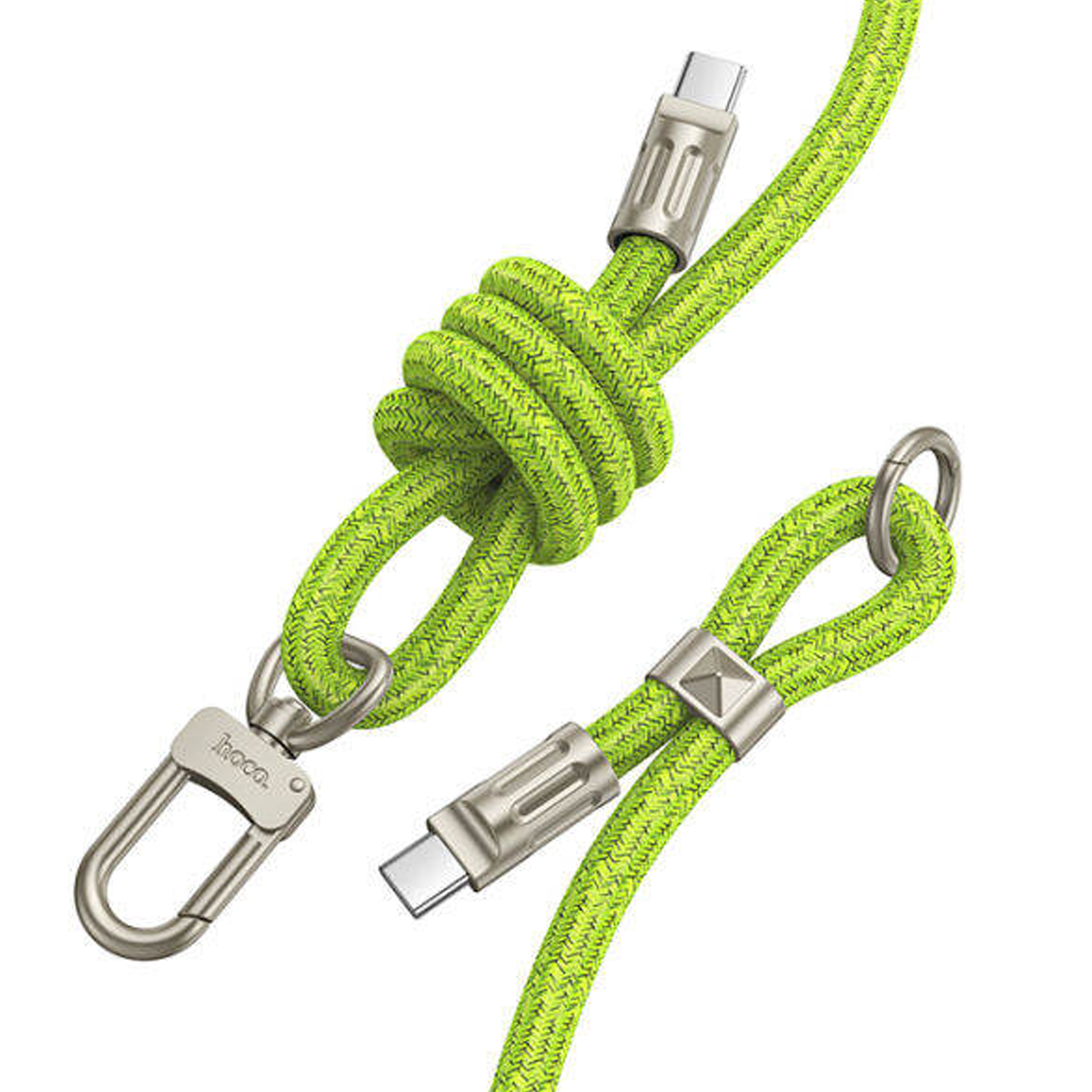 Cable Pulsera De Carga Tipo C a Tipo C Hoco Gh7 Verde – imagen 3