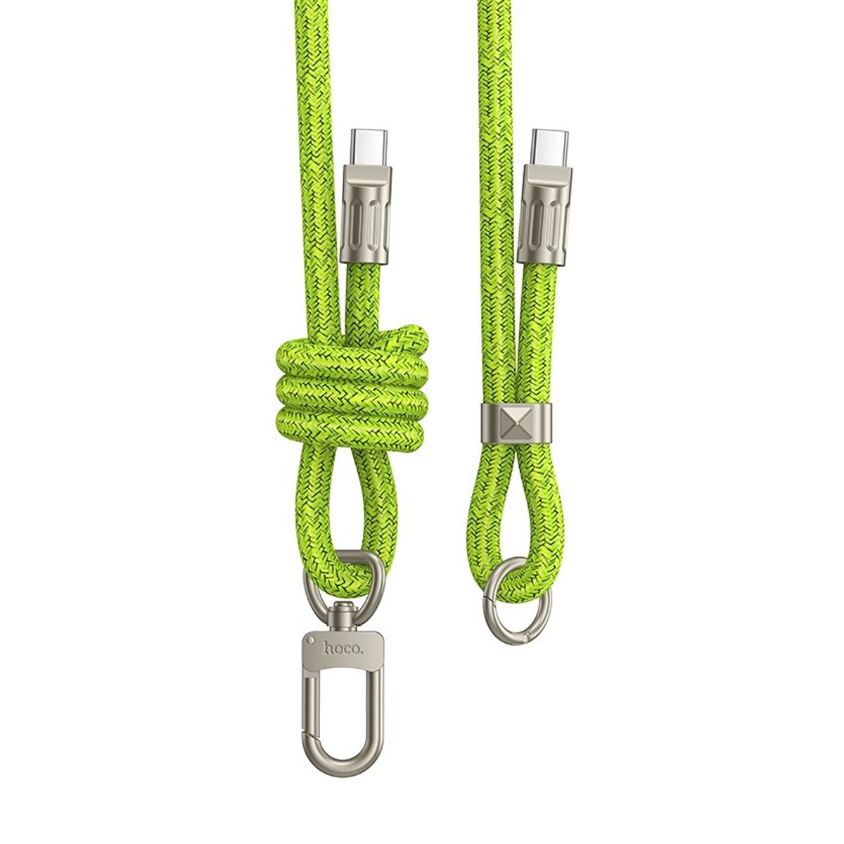 Cable Pulsera De Carga Tipo C a Tipo C Hoco Gh7 Verde