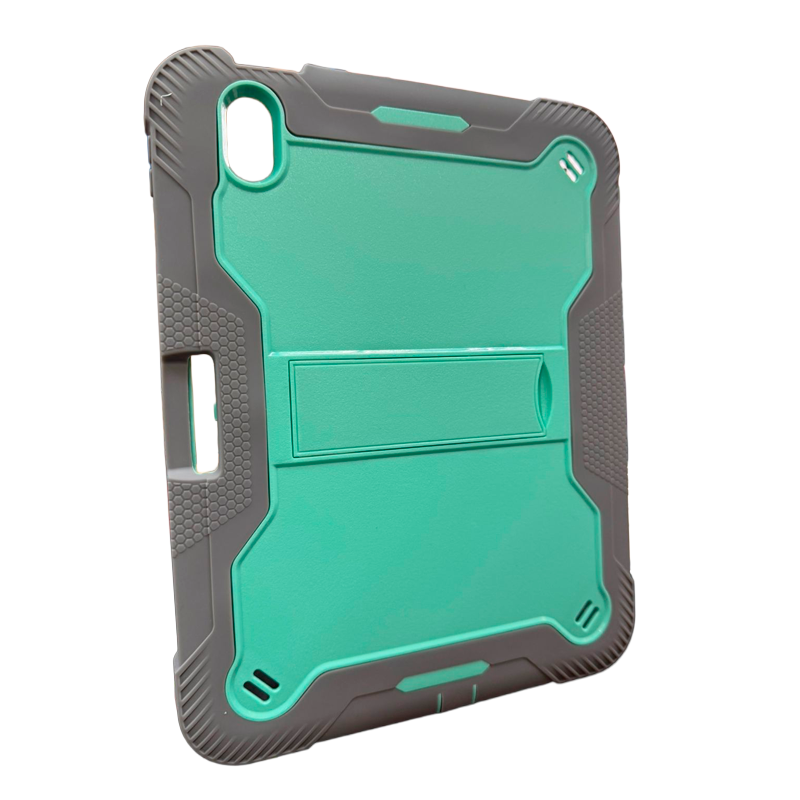 Carcasa Robotica Reforzada Para iPad 10.9 10gen / A16 11gen Verde