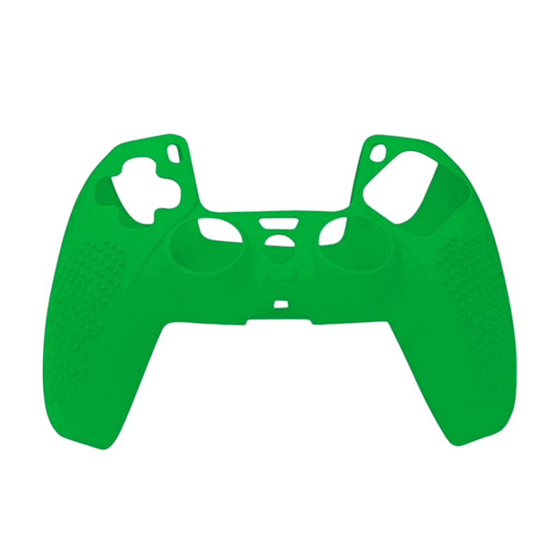 Funda Silicona Compatible Con Ps5 Anti Deslizante Verde – imagen 3