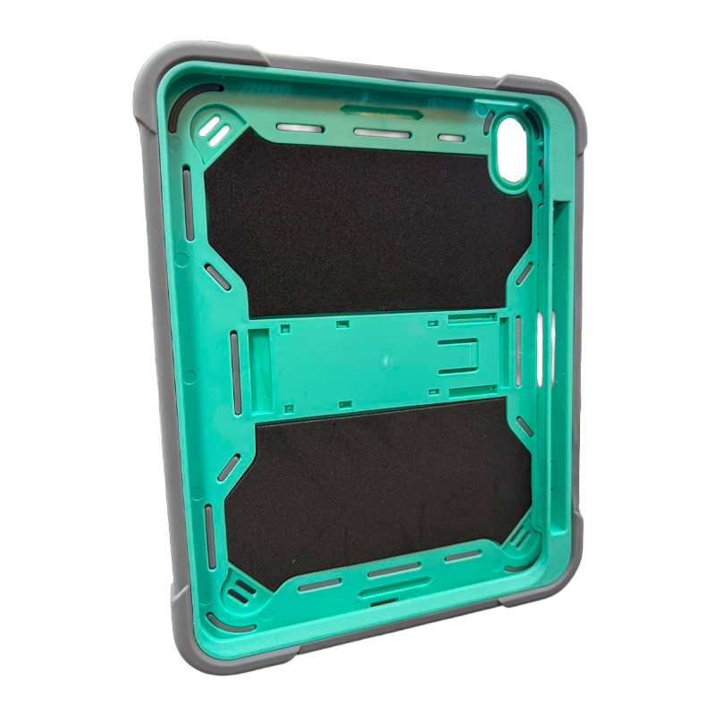 Carcasa Robotica Reforzada Para iPad 10.9 10gen / A16 11gen Verde – imagen 2