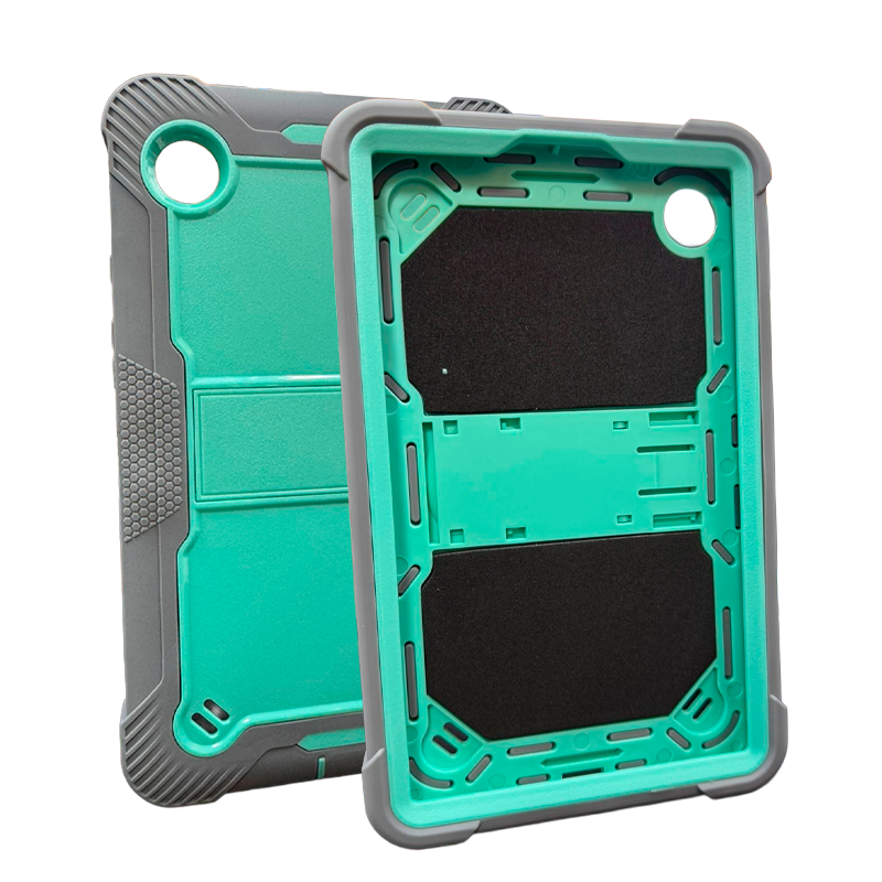 Carcasa Robotica Reforzada Para Samsung Galaxy Tab A9 2023 Verde (copia) – imagen 3