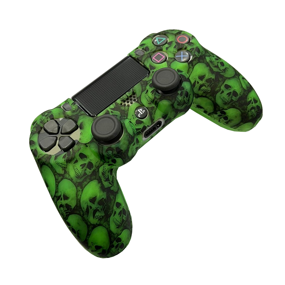 Protector Silicona Control Ps4 Camuflado M15
