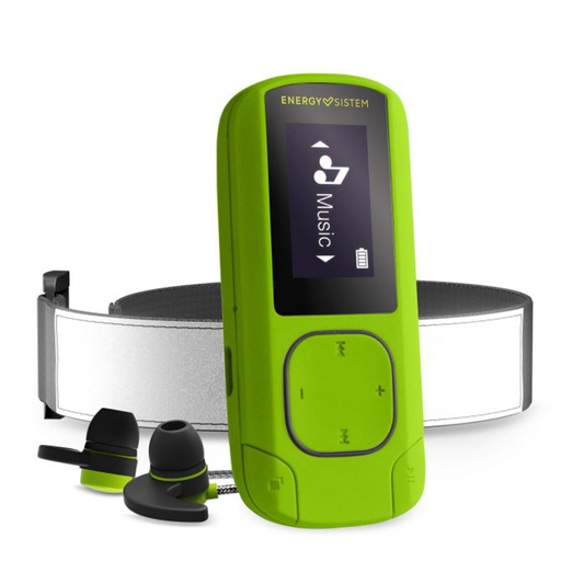 MP3 Clip Energy Sistem 16 Gb Bluetooth Armband Deportivo Verde