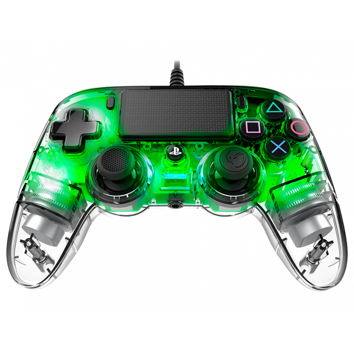 Control PS4 Pc Nacon Compact Illuminated Con Cable Verde