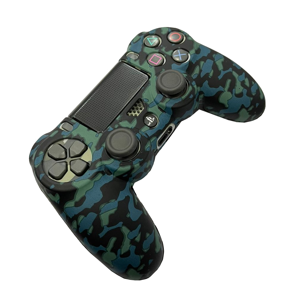 Protector Silicona Control Ps4 Camuflado M16