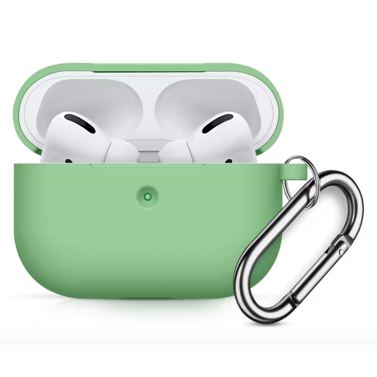 Carcasa Funda Protectora Silicona Para AirPods Pro 2 Gen Verde