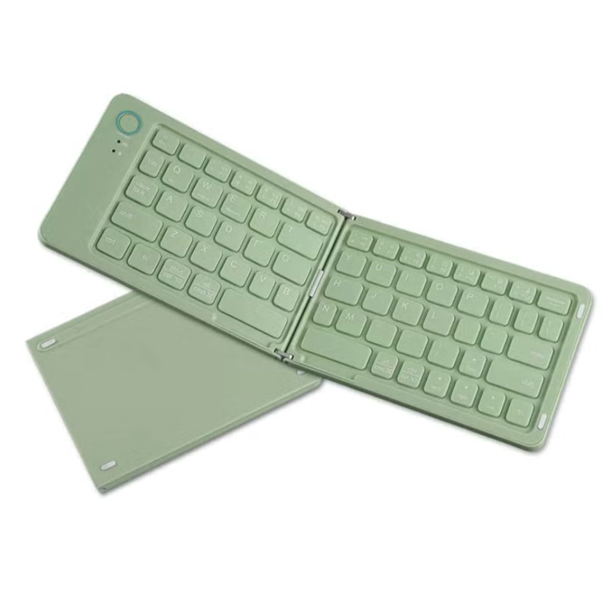 Teclado Mini Inalámbrico Bluetooth Plegable B023 Verde