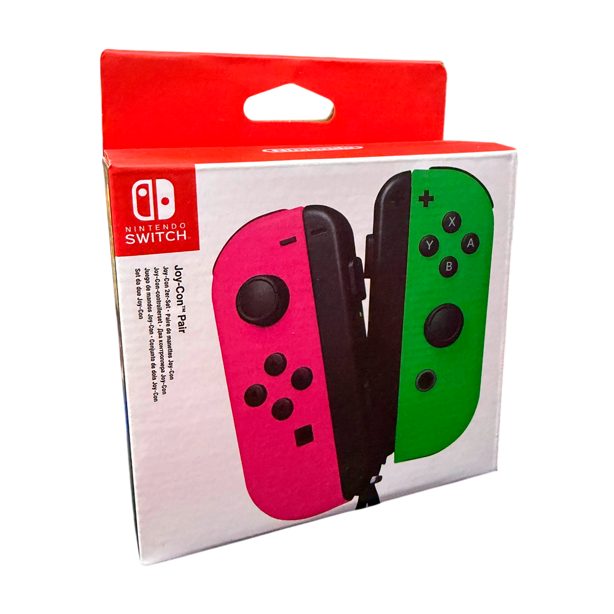 Control Compatible Para Nintendo Switch Joy-con Rosa Verde