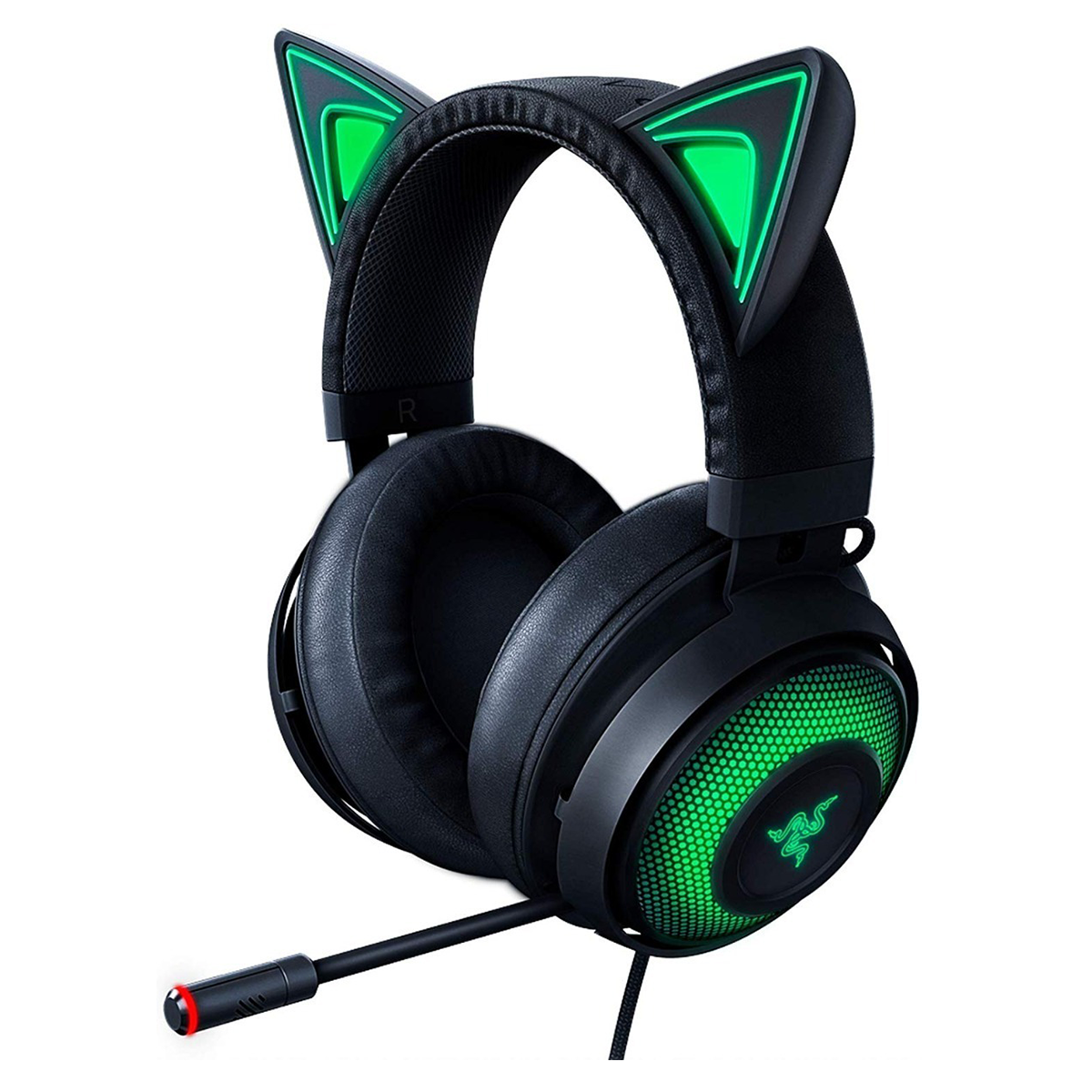 Audifonos Gamer Razer Kraken Kitty Chroma Rgb Usb Negro