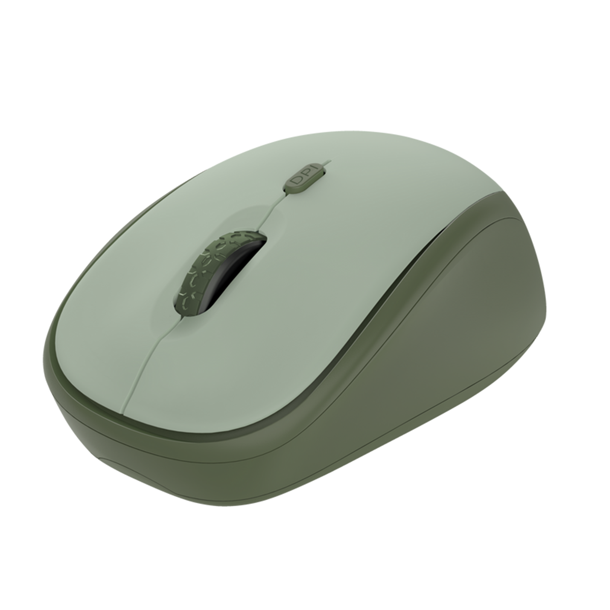 Mouse Inalambrico Silencioso Trust Yvi+ Verde