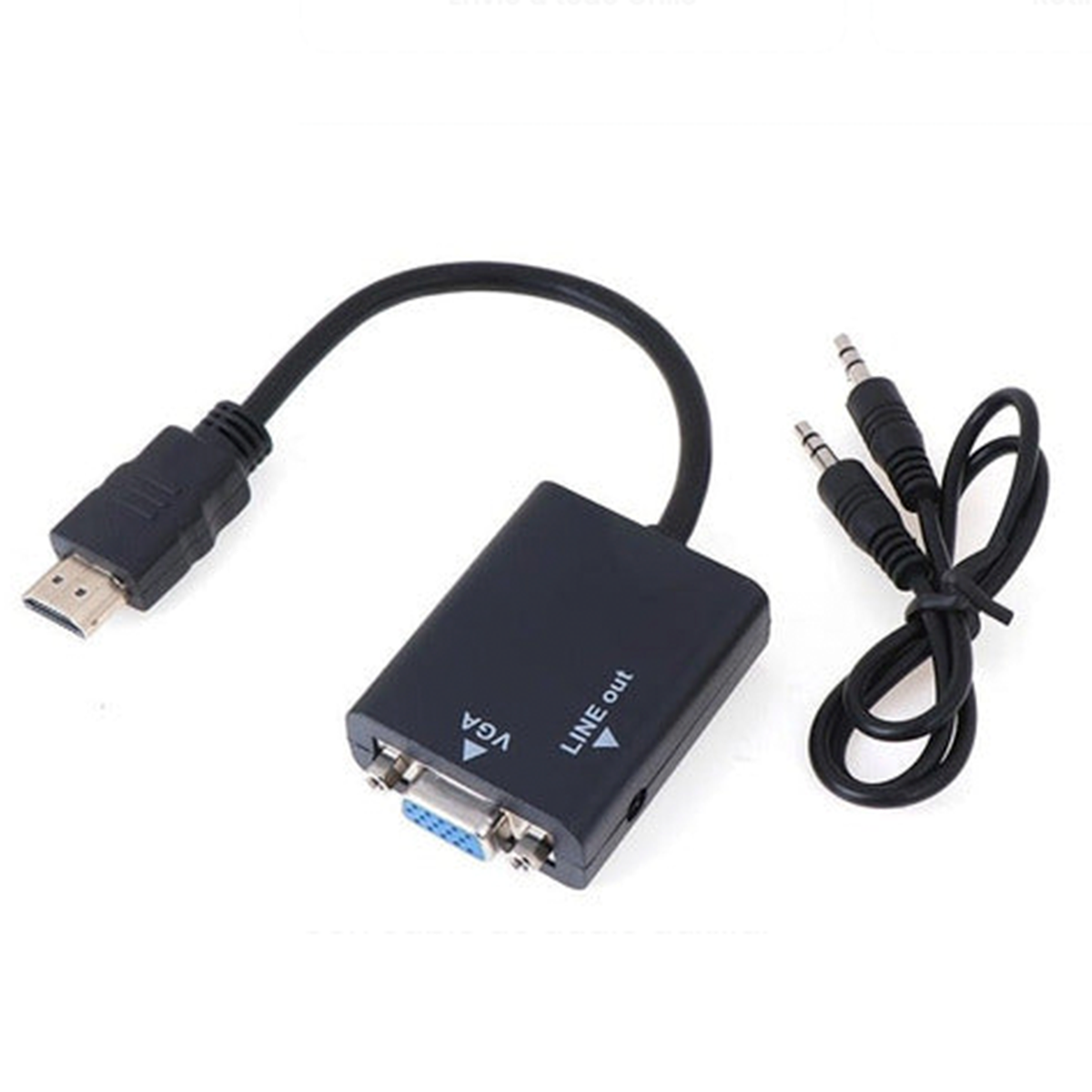 Adaptador Birlink Hdmi a Vga BR10115 Negro