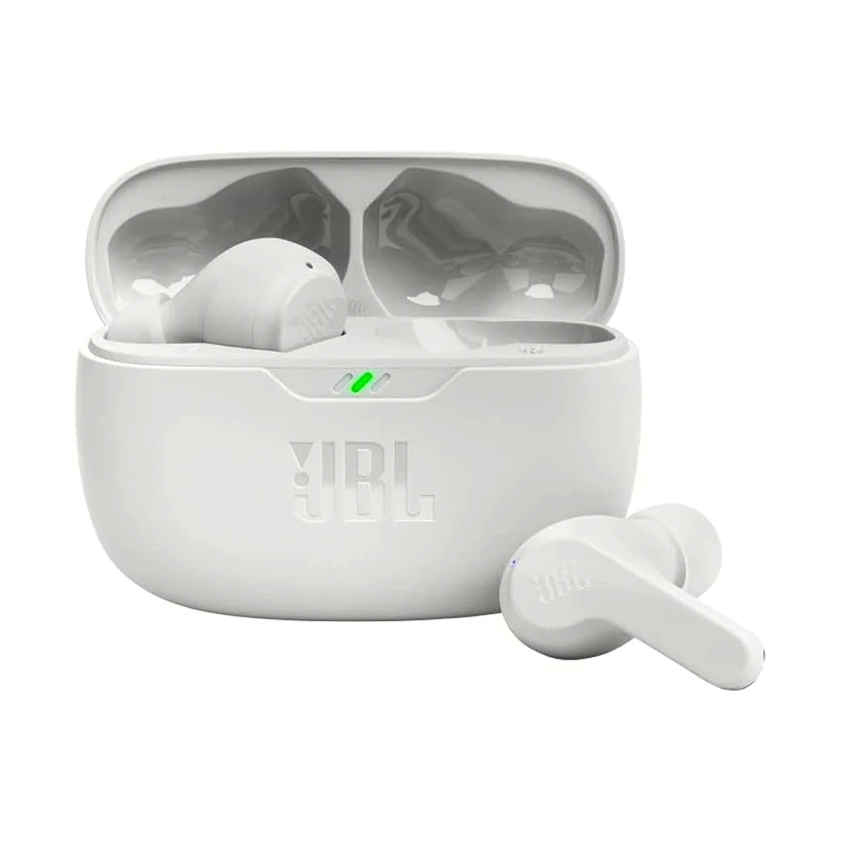 Audífonos Bluetooth Jbl Vibe Beam Blanco