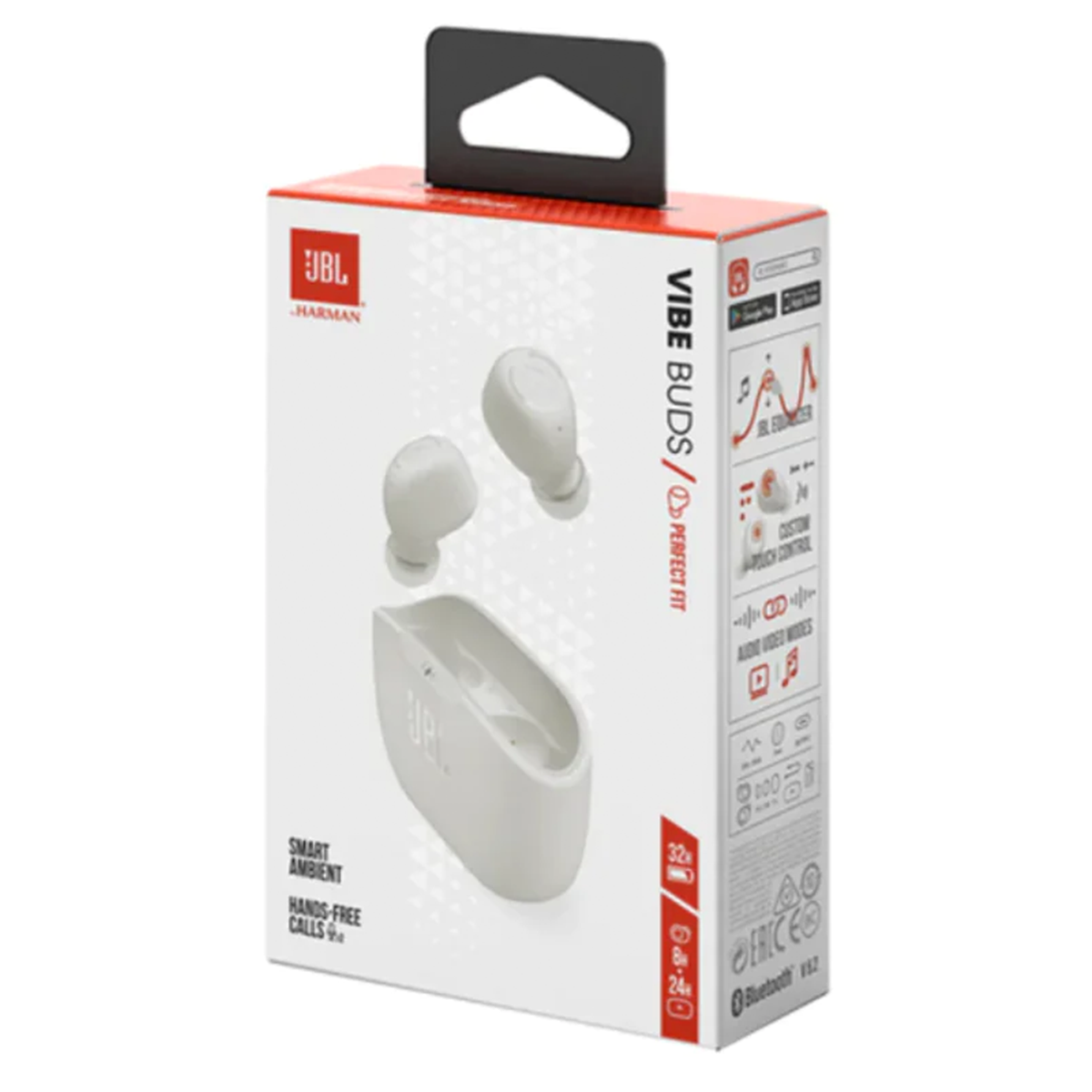 Audífonos Bluetooth Jbl Vibe Buds Blanco – imagen 3
