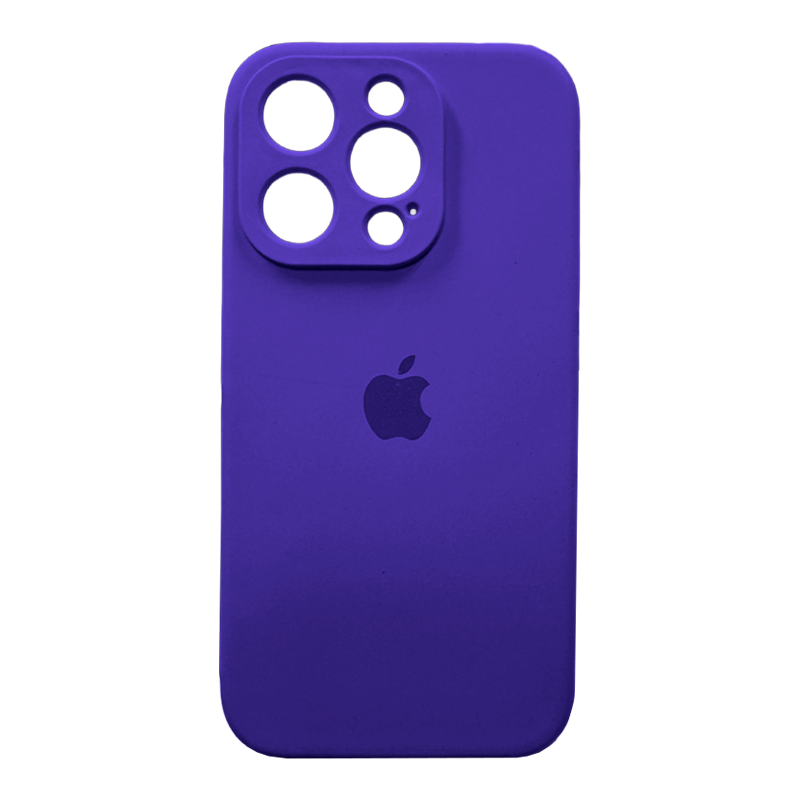 Carcasa Silicona Antideslizante Con Logo Iphone 15 Pro Colores – imagen 8