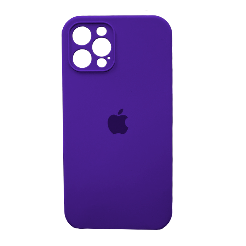 Carcasa Silicona Antideslizante Con Logo Iphone 12 Pro Max Colores – imagen 9