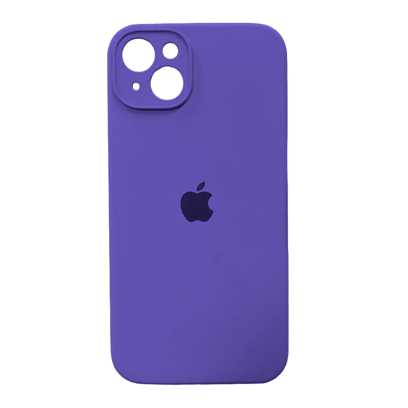 Carcasa Silicona Antideslizante Con Logo Iphone 14 Plus Colores – imagen 6