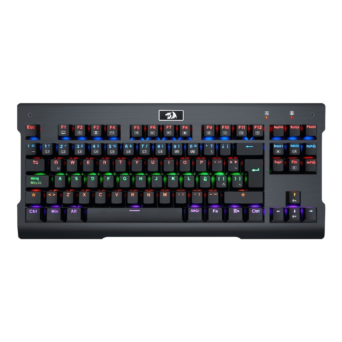 Teclado Gamer Mecanico Redragon Visnu K561 Negro