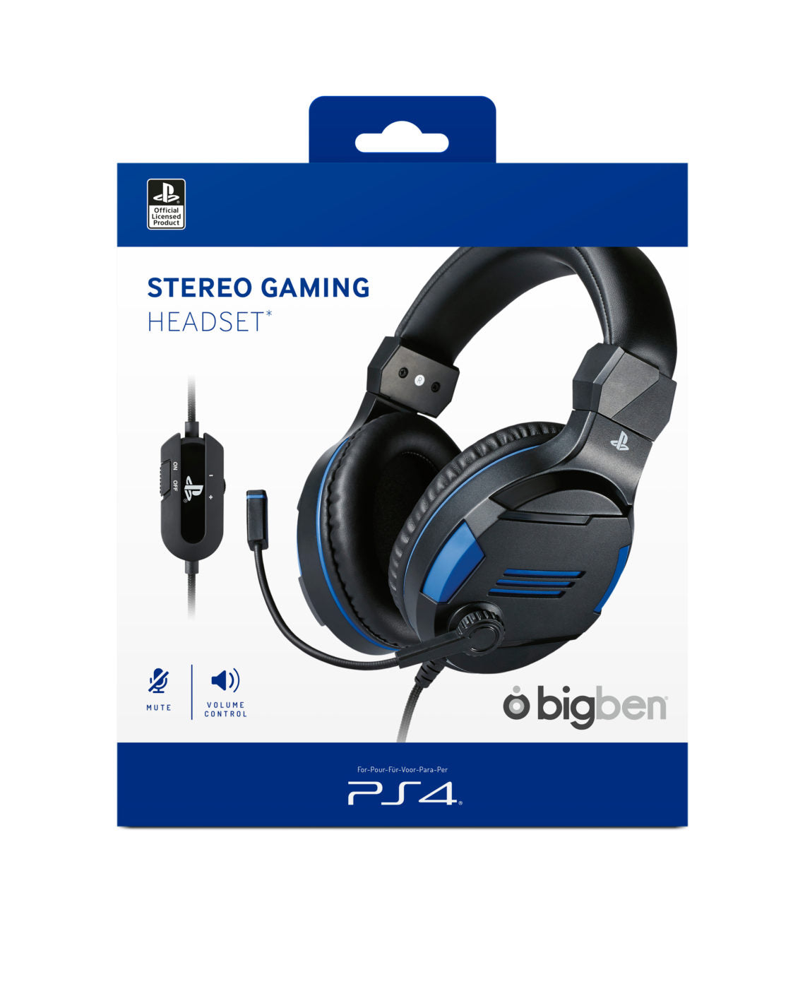 Audifonos Gamer Nacon Bigben Pc Ps4 Movil Negro – imagen 5