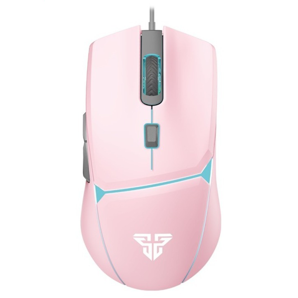 Mouse Gamer Fantech Crypto Xv7 8000 Dpi Sakura Edition Rosado