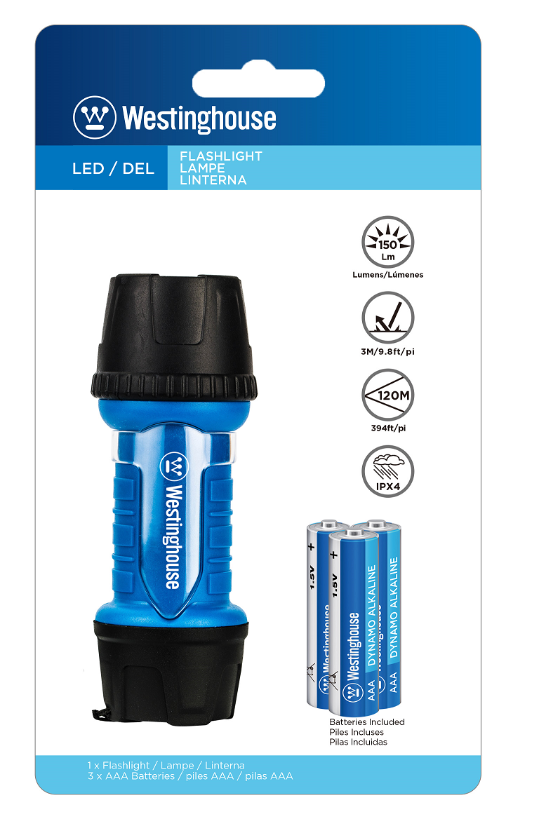 Linterna Westinghouse Flashlight De 150 Lumenes Azul – imagen 2