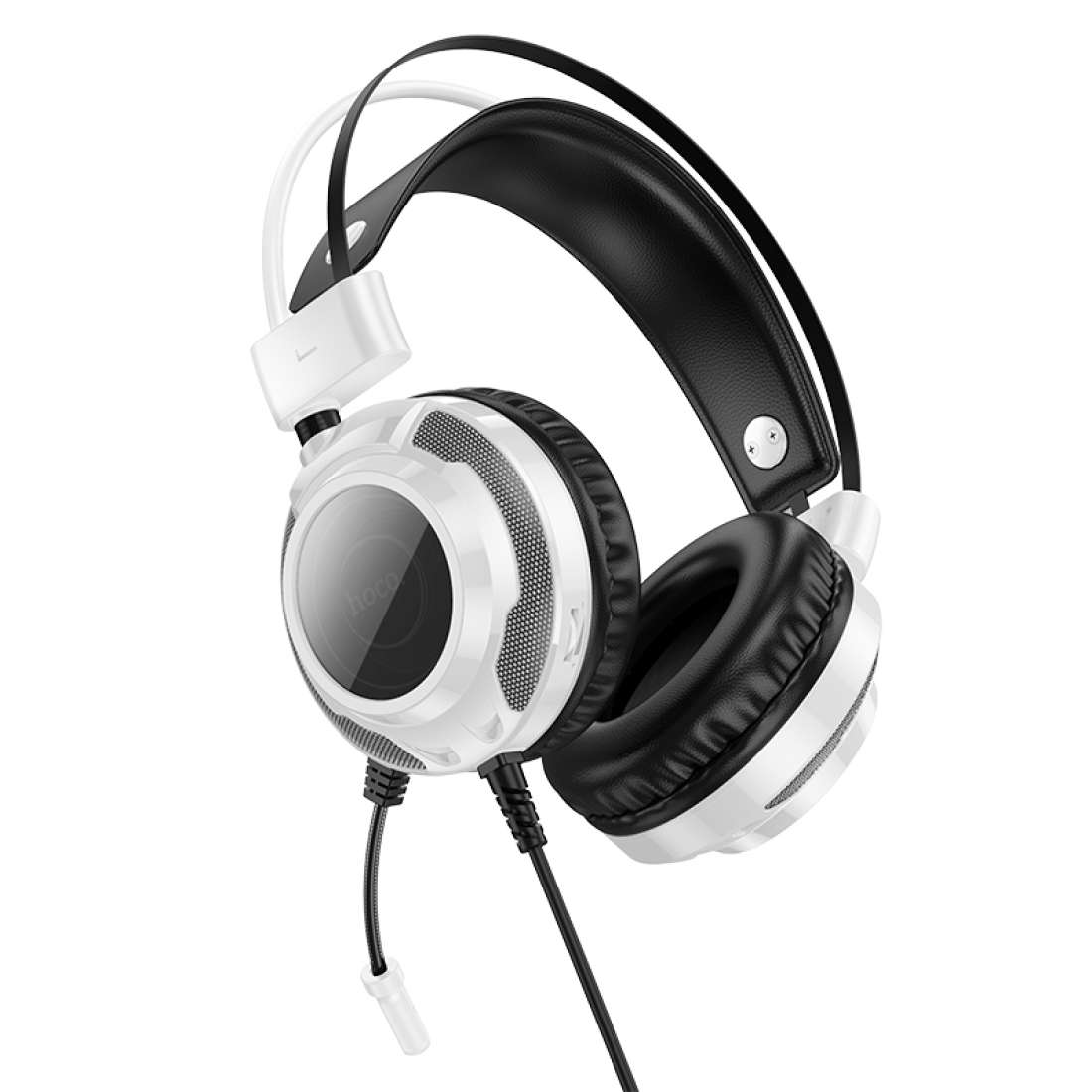 Audifonos Gamer Hoco W110 Usb + 3.5mm Blanco – imagen 2