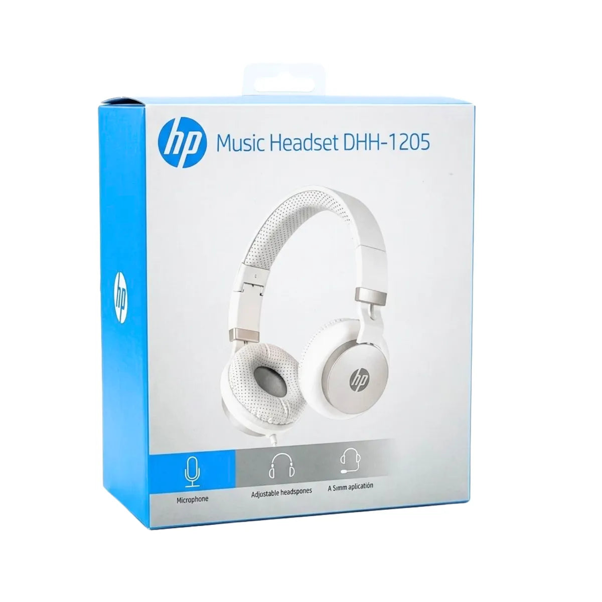 Audifonos Music Headset Hp Dhh-1205 Manos Libres 3.5mm Blanco – imagen 3