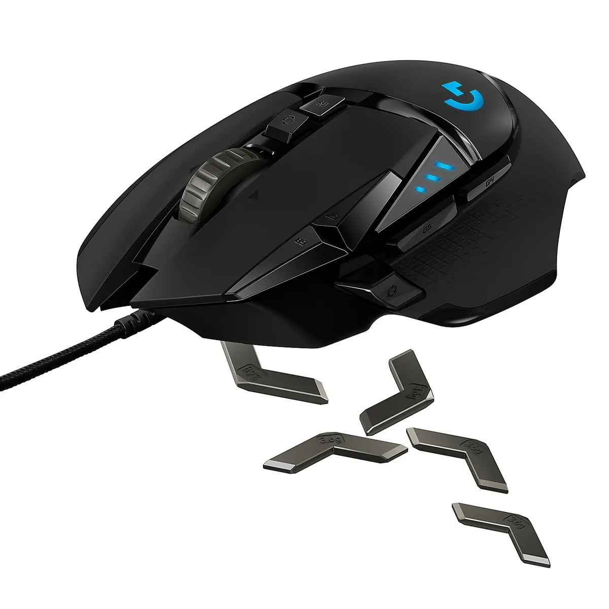 Mouse Gamer Logitech G502 Hero 25600 Dpi Negro – imagen 3