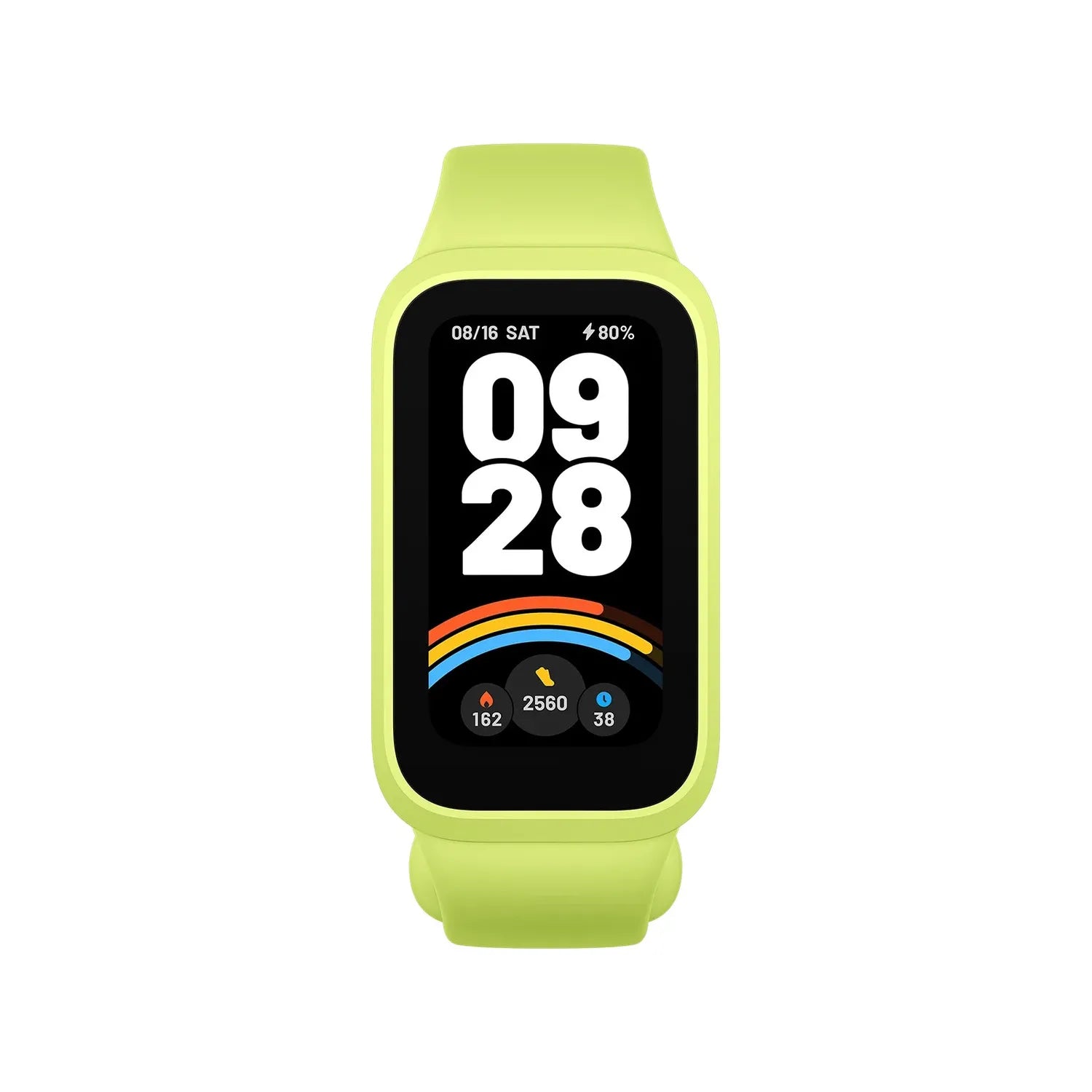 Xiaomi Smart Band Band 9 Active Verde Fluor – imagen 3