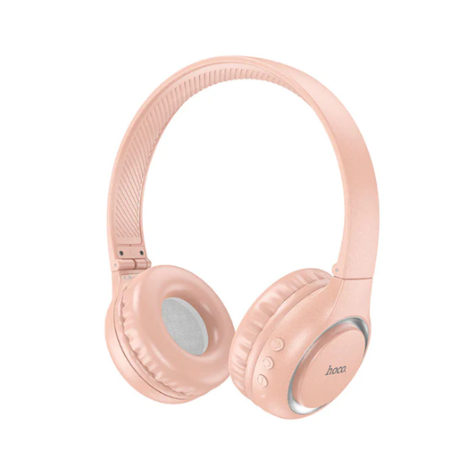 Audífonos Headset Bluetooth Hoco W41 Rosada