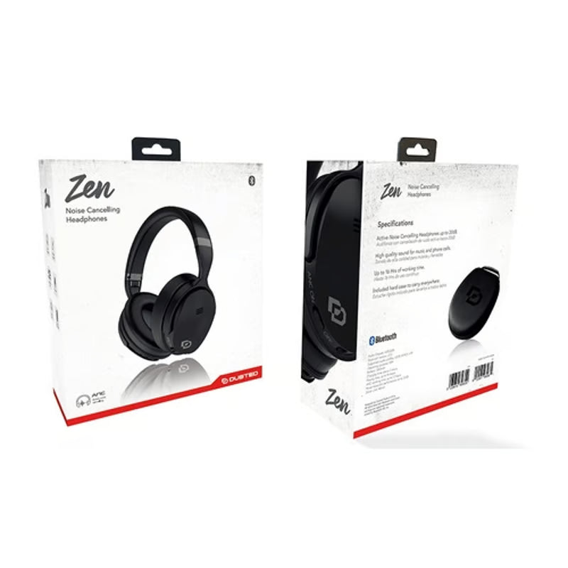 Audífonos On Ear Bluetooth Cancelación De Ruido Dusted Zen Negro – imagen 3