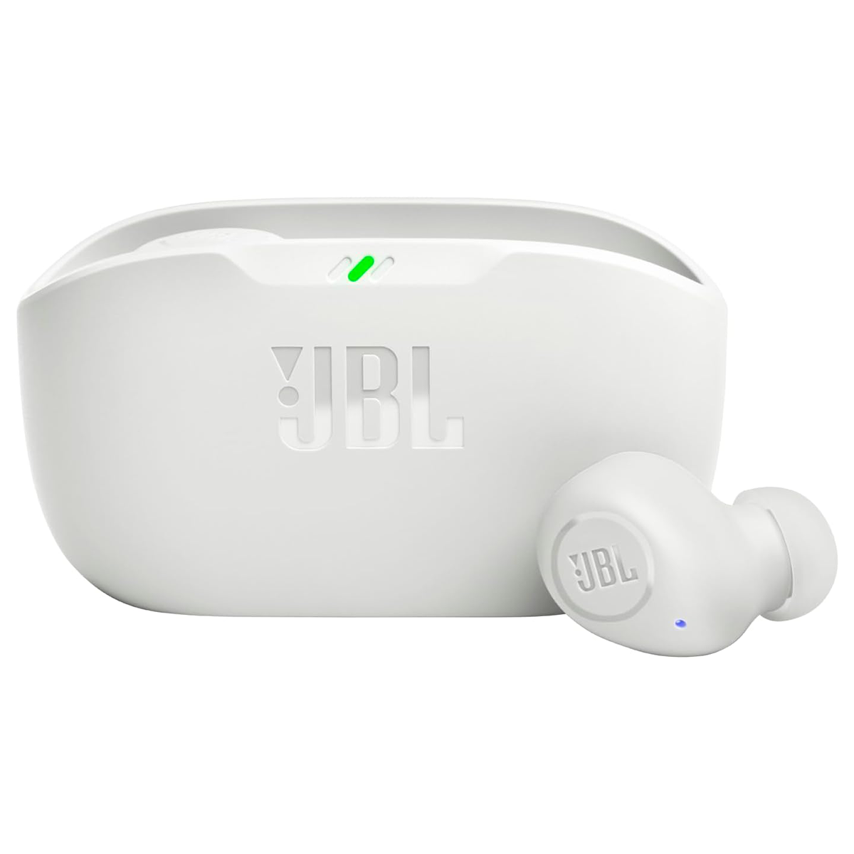 Audífonos Bluetooth Jbl Wave Buds Tws Blanco