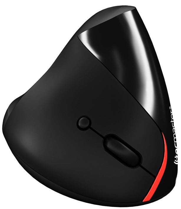 Mouse Inalambrico Tecmaster Vertical Recargable TM-100544 Negro – imagen 2