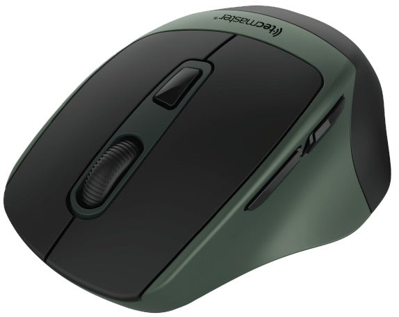 Mouse Tecmaster Dual Bluetooth Recargable Inalambrico Verde – imagen 2